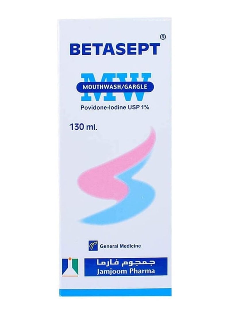 Betasept  Mouthwash Povidone-Iodine 1% 120 Ml