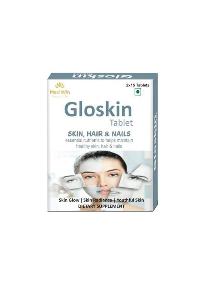 Gloskin Skin Hair Nail Tablet 30s