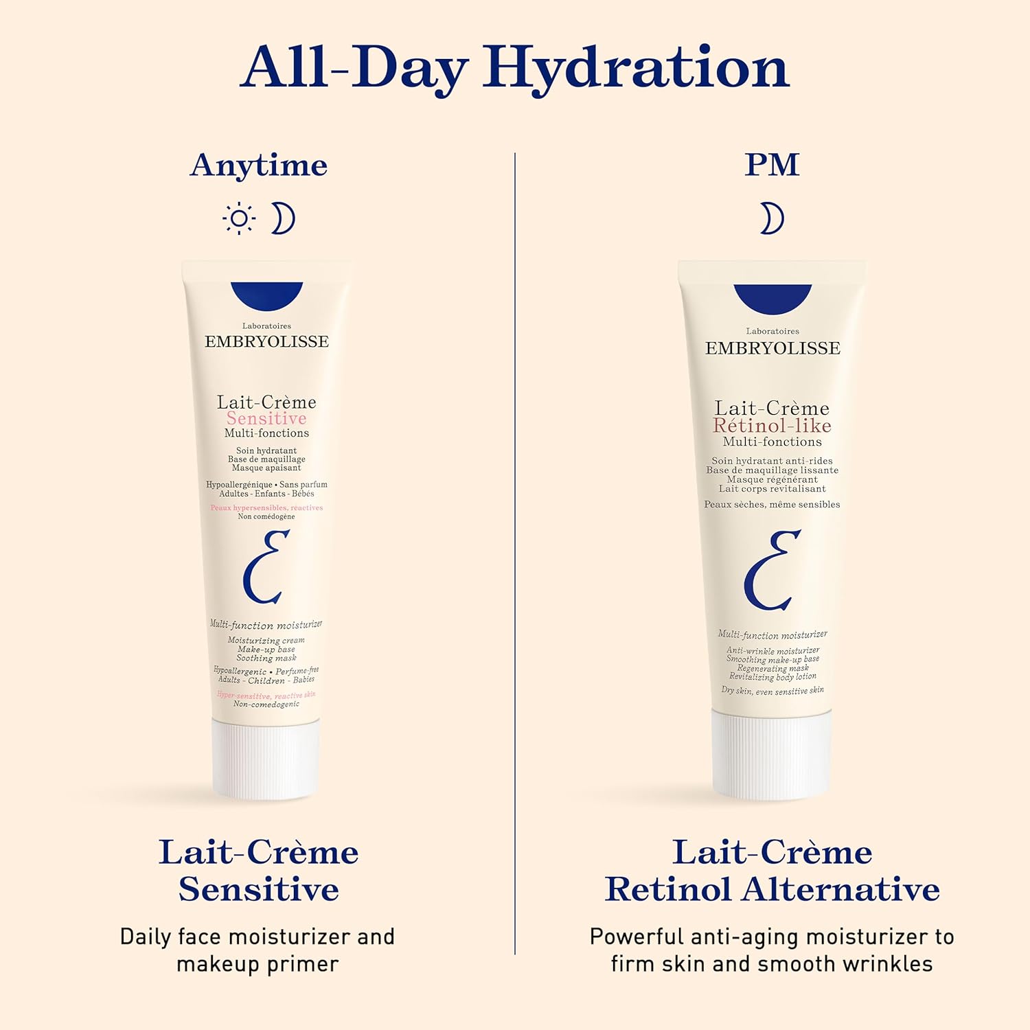 EMBRYOLISSE LAIT CREME SENSITIVE TUBE 100ML