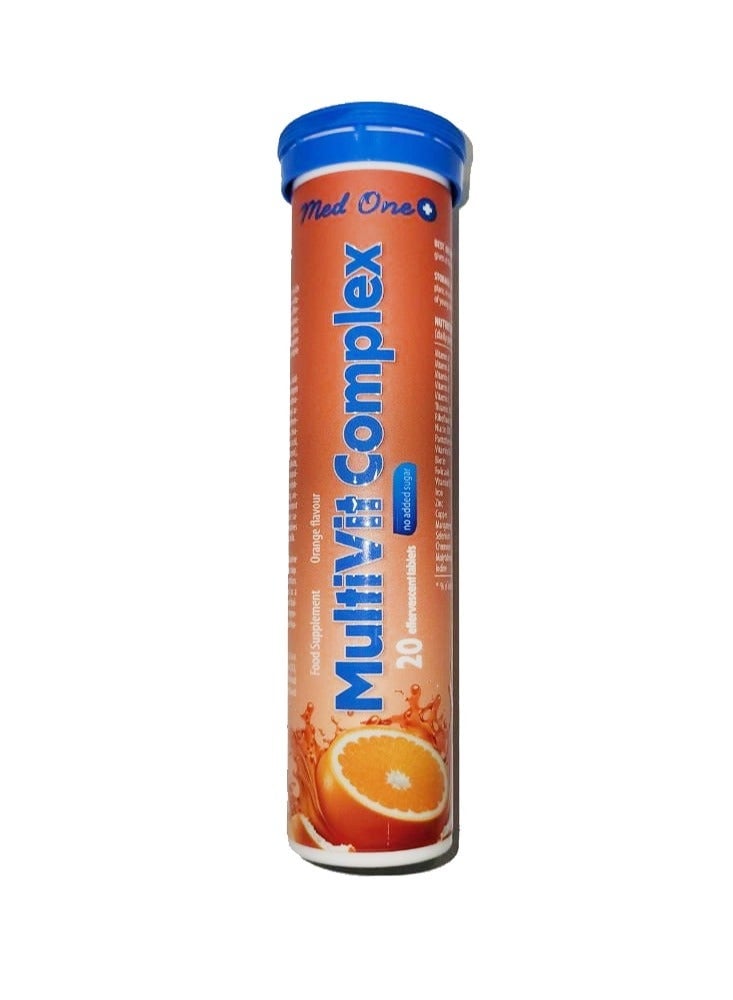MED ONE Multivit Complex Effervescent Tablets 20s