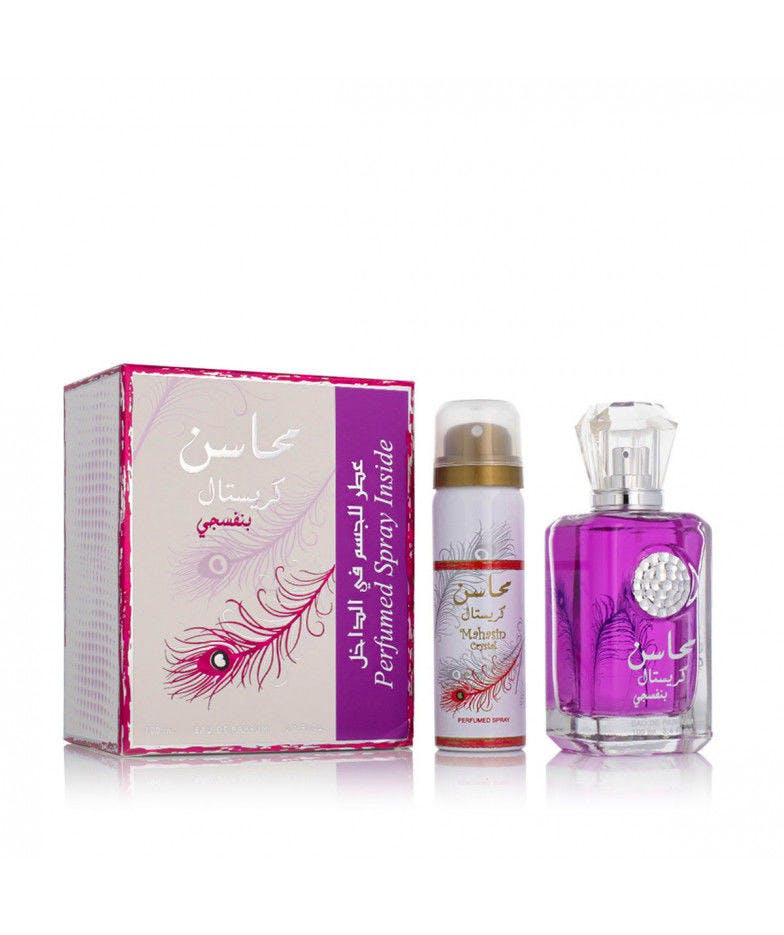 Mahasin Crystal Violet Ladies EDP + Deodorant 100ml