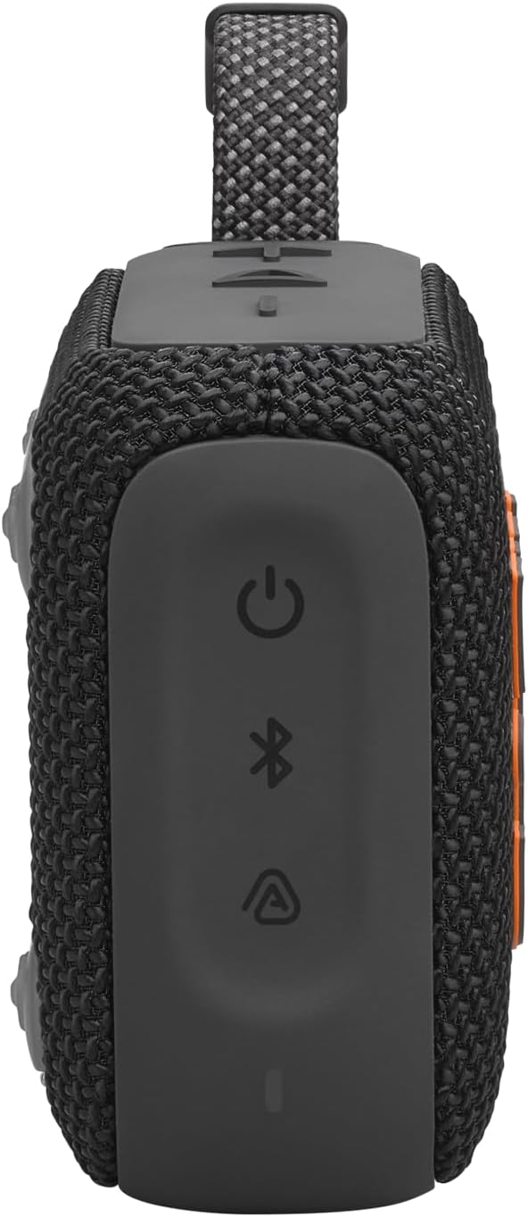 JBL GO 4 Ultra Portable Bluetooth Speaker Bundle with gSport Silicone Sleeve (Black)
