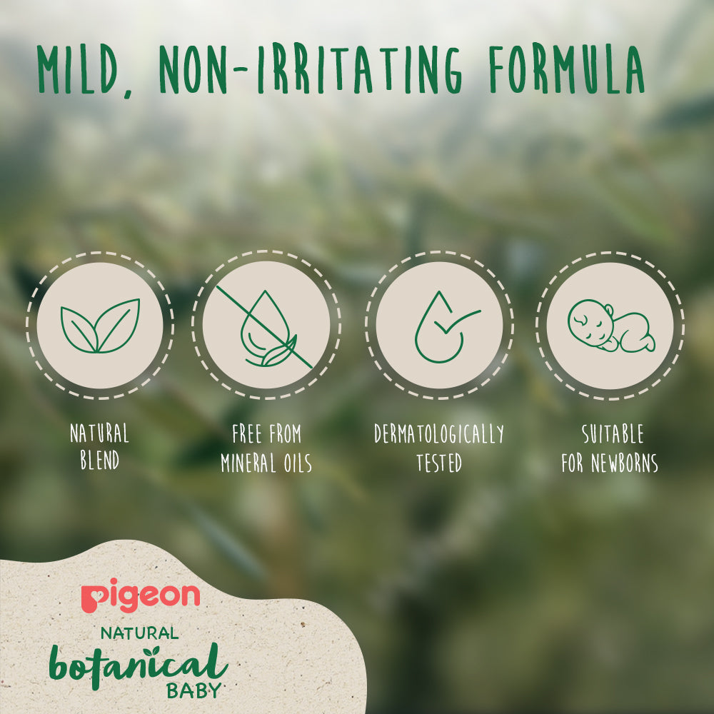 Pigeon Natural Botanical Baby Massage Oil 120Ml