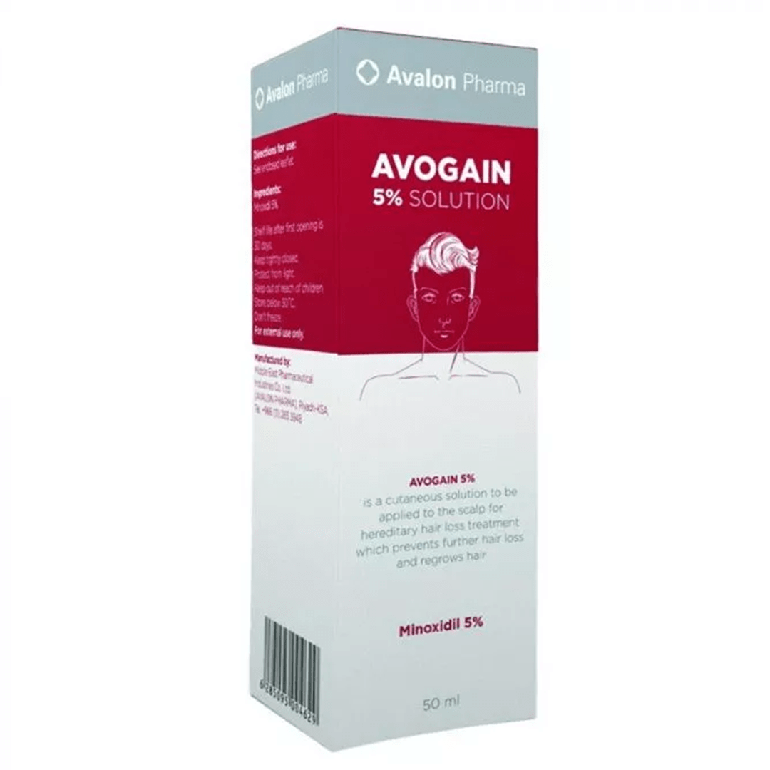 Avalon Avogain 5% Hair Solution, 50ml