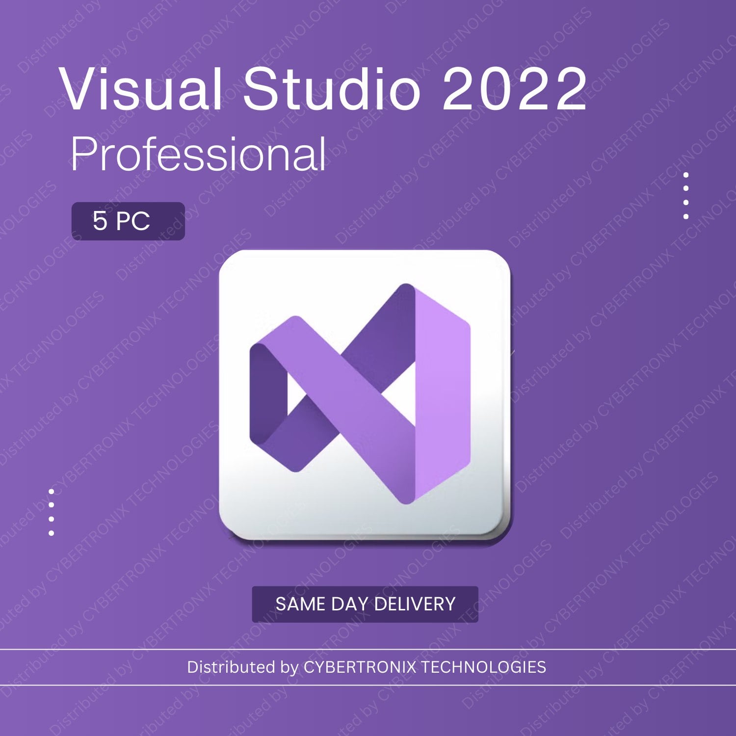 Visual Studio 2022 Professional 5PC | Digital License | Same-Day Delivery