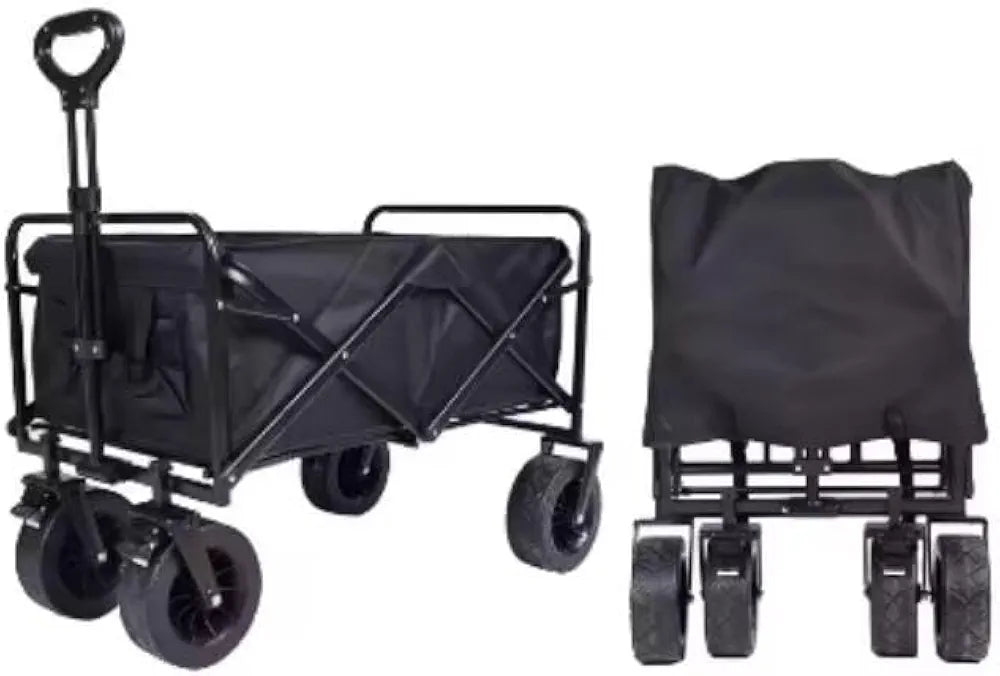 Foldable Wagon Camping Trolley Cart with Large Capacity