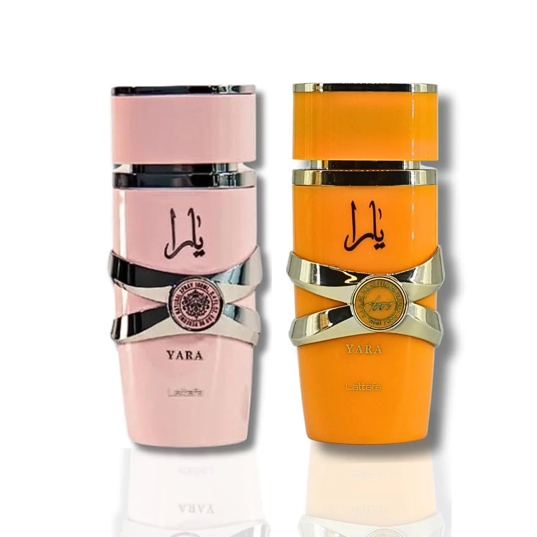 Yara Pink + Yara Tous Gift set Eau De Perfume 100ml each