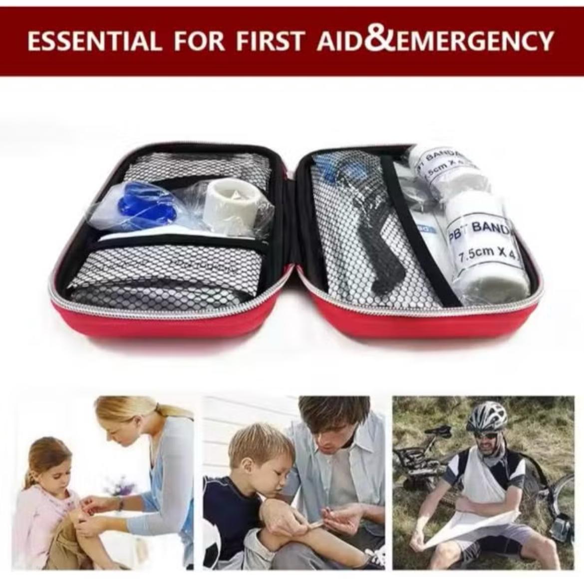 Portable Medical Bag Emergency First Aid Storage Box Household Outdoor Travel Camping Equipment Medicine Survival Kit