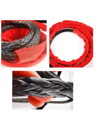 Car Tow Rope Heavy Duty 9MM*6M High Strength Nylon Fiber Synthetic Towing Rope for 4×4 Off-road Vehicle Rescue Size; 16T Diameter: 14mm 6M long