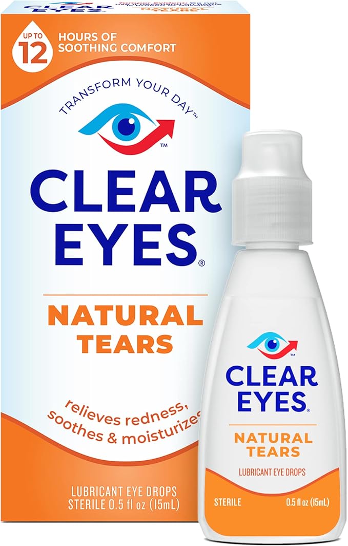 Clear Eyes Natural Tears E/D 15 Ml