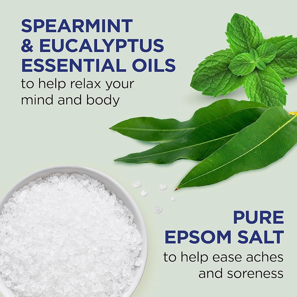 Dr Teals Epsom Bath Salt Eucalyptus&Spearmint 450G