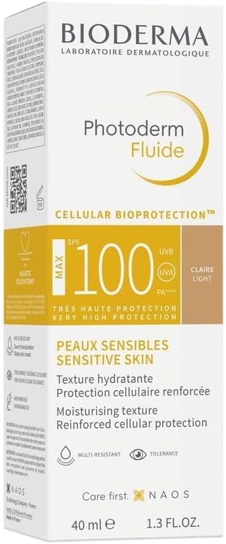 Bioderma Photoderm Fluide Spf 100 Max Claire Light 40 Ml