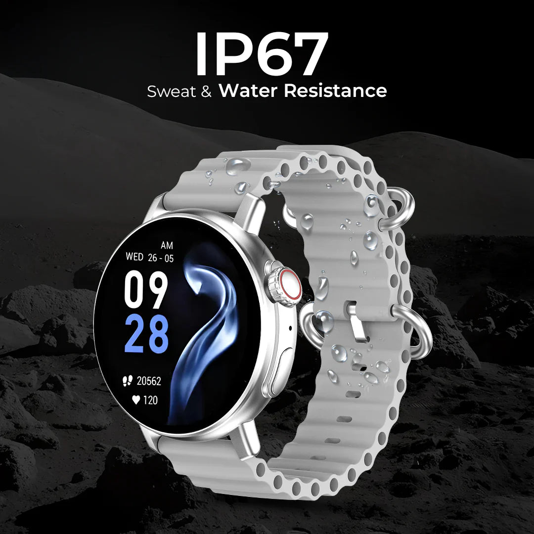 iCruze Pronto Vista BT Calling Smart watch (Grey)