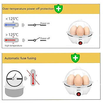 Egg Cooker,Multifunctional Egg Boiler Electric, Egg Steamer Maker,