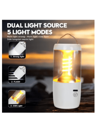 Portable Waterproof Camping Light Tent Light Flashlight Flexible Filament Hand Light ST-3432
