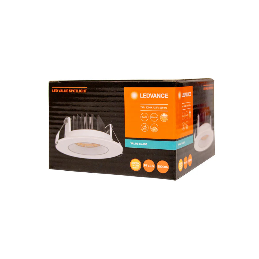 Ledvance Led Spot Light 7W Warm White 3000k
