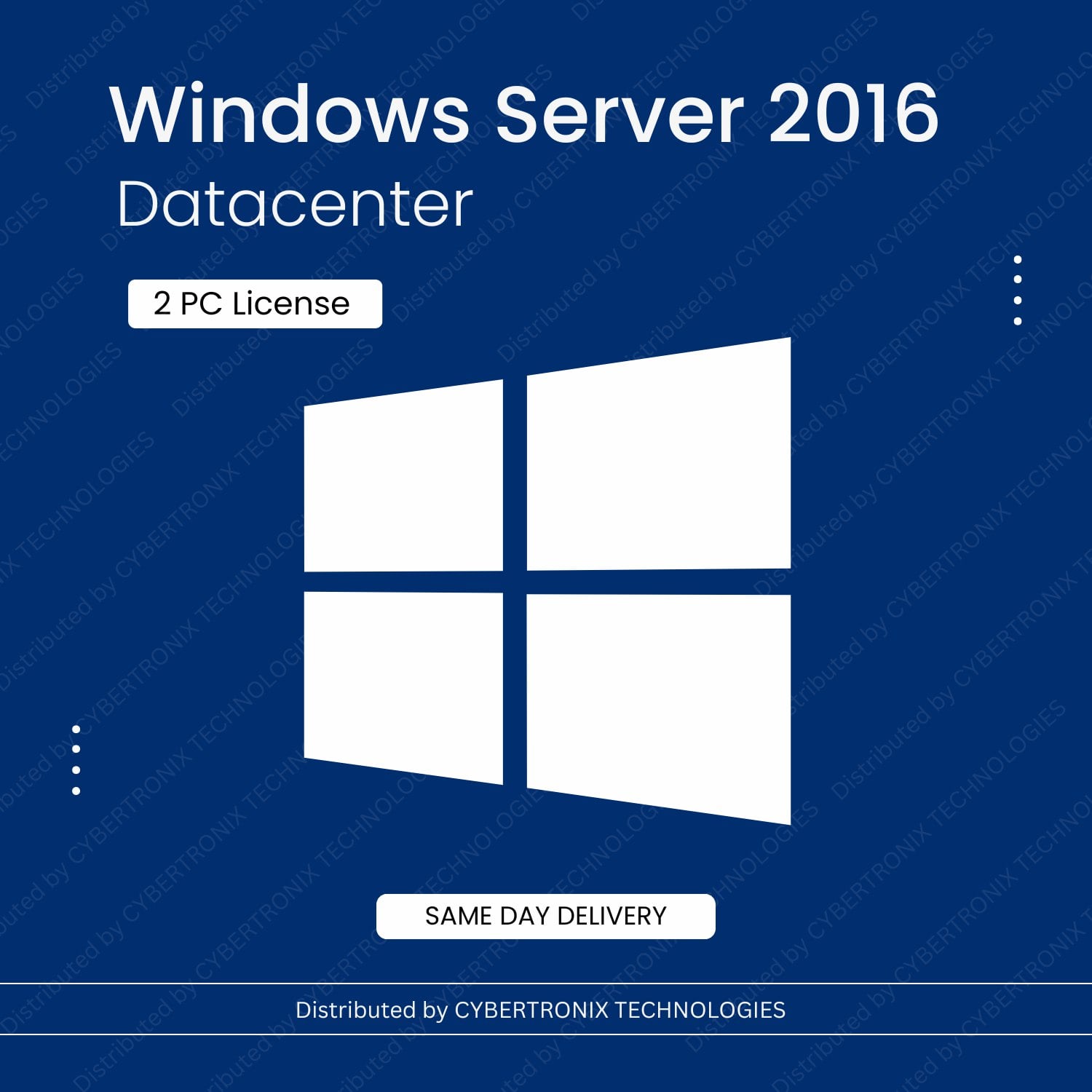 Microsoft Windows Server 2016 Datacenter | 2 PC License | Digital License | SAME DAY DELIVERY