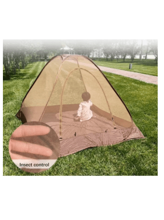 Camping Picnic Tent Outdoor Breathable Encrypted Mesh Mosquito Net Indoor Double Fully Automatic Quick Opening Ventilation Mosquito Net for Fishing Hiking Travel for 2-3 Persons Size: 200*200*135cm