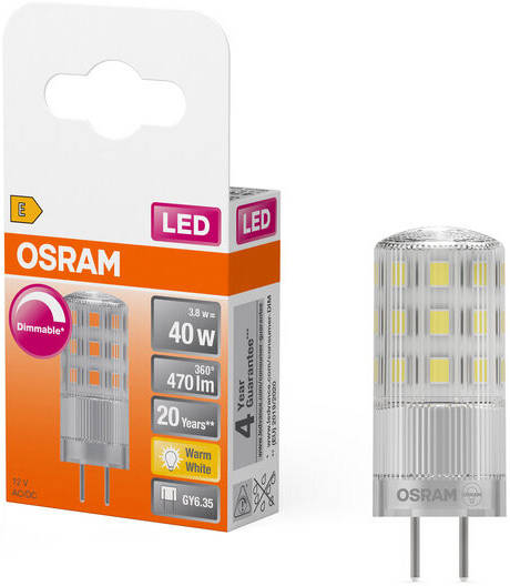 Osram Parapin 40W 827 Gy6.35 Old Version