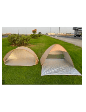 Outdoor Summer Sunshade Pop-up Portable Beach Sunshade Tent for Camping Size: 135cm*180cm*135cm