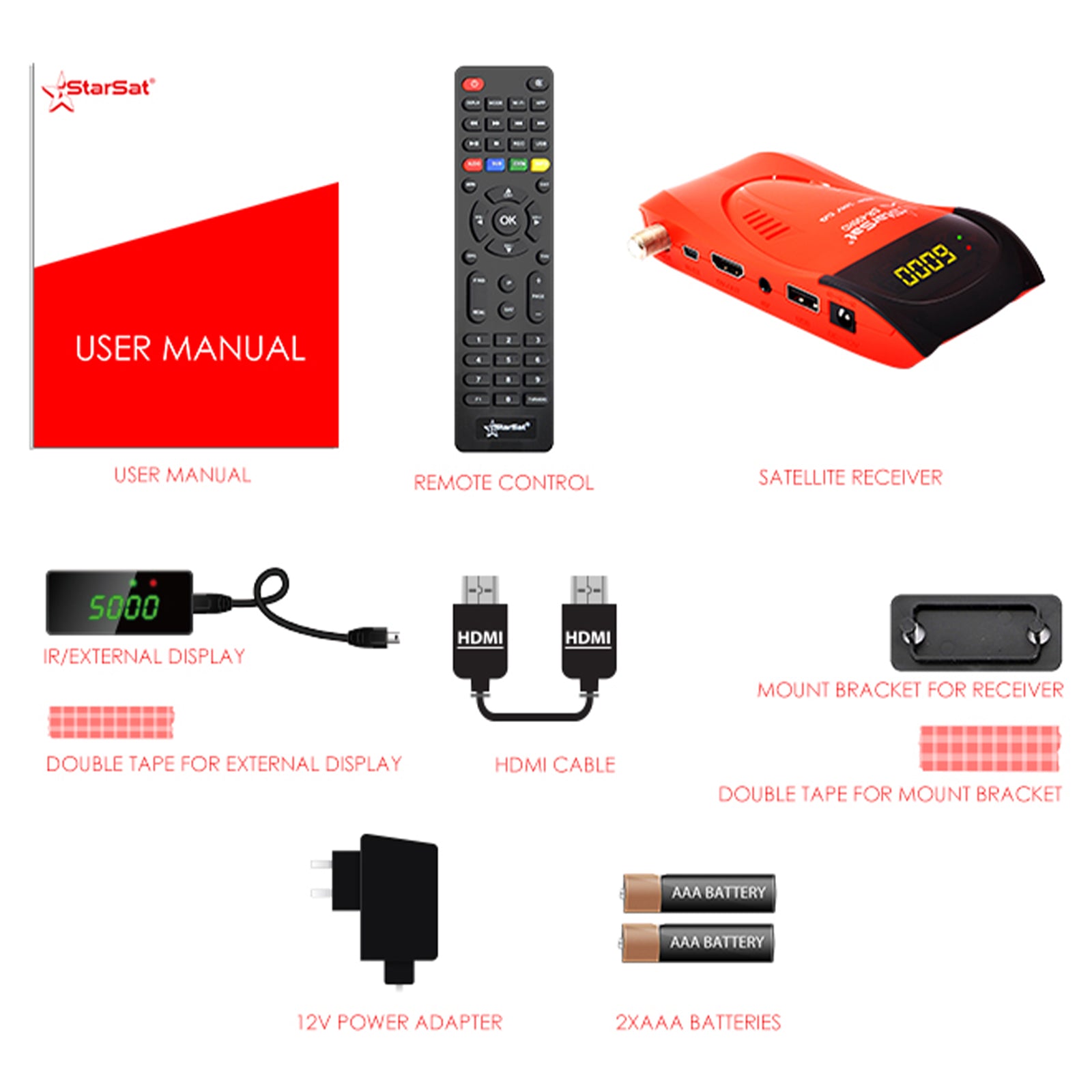 StarSat SR-490HD Full HD Receiver