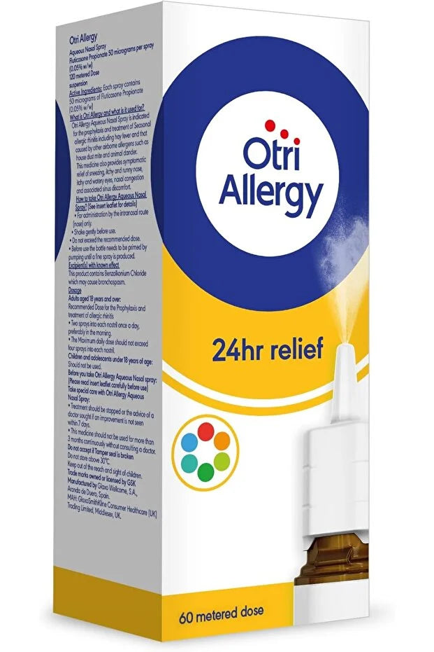 Otri Allergy0.05% Aqueous Nasal Spray 60 Metered Dose