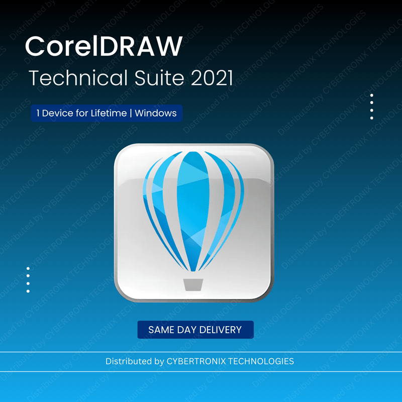 CorelDRAW Technical Suite 2021 | 1 Device for Lifetime | Windows | Digital License | Same Day Delivery