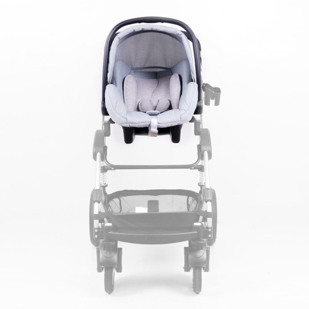 Cynebaby Safety Car Seat With Stroller Adaptor - Gray
