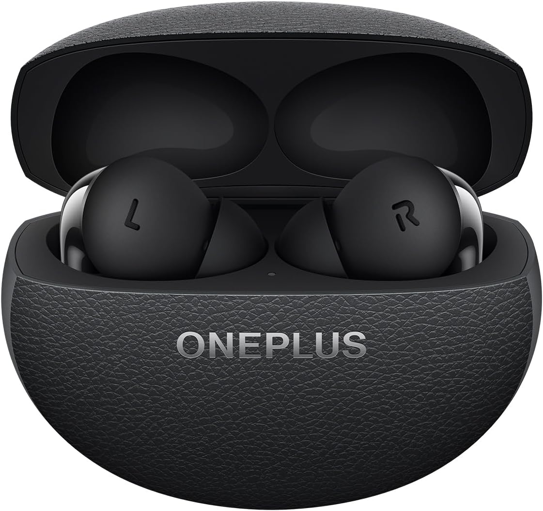 OnePlus Buds Pro 3 Bluetooth TWS in-Ear Buds - Dual Drivers, Dual DACs, Dynaudio EQs, Up to 50dB Adaptive Noise Cancellation, Up to 43Hrs Battery [Midnight Opus]