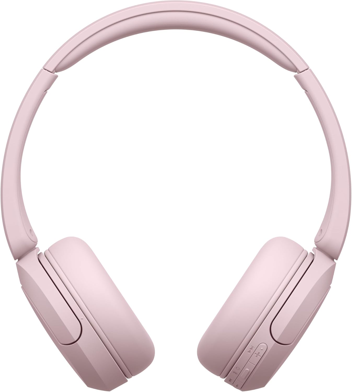 Sony WH-CH520 Wireless Headphones, Light Comfortable, on-Ear Style, Clear Voice Calls, 50 Hours Battery Life, Quick Charge, Multipoint, Pink