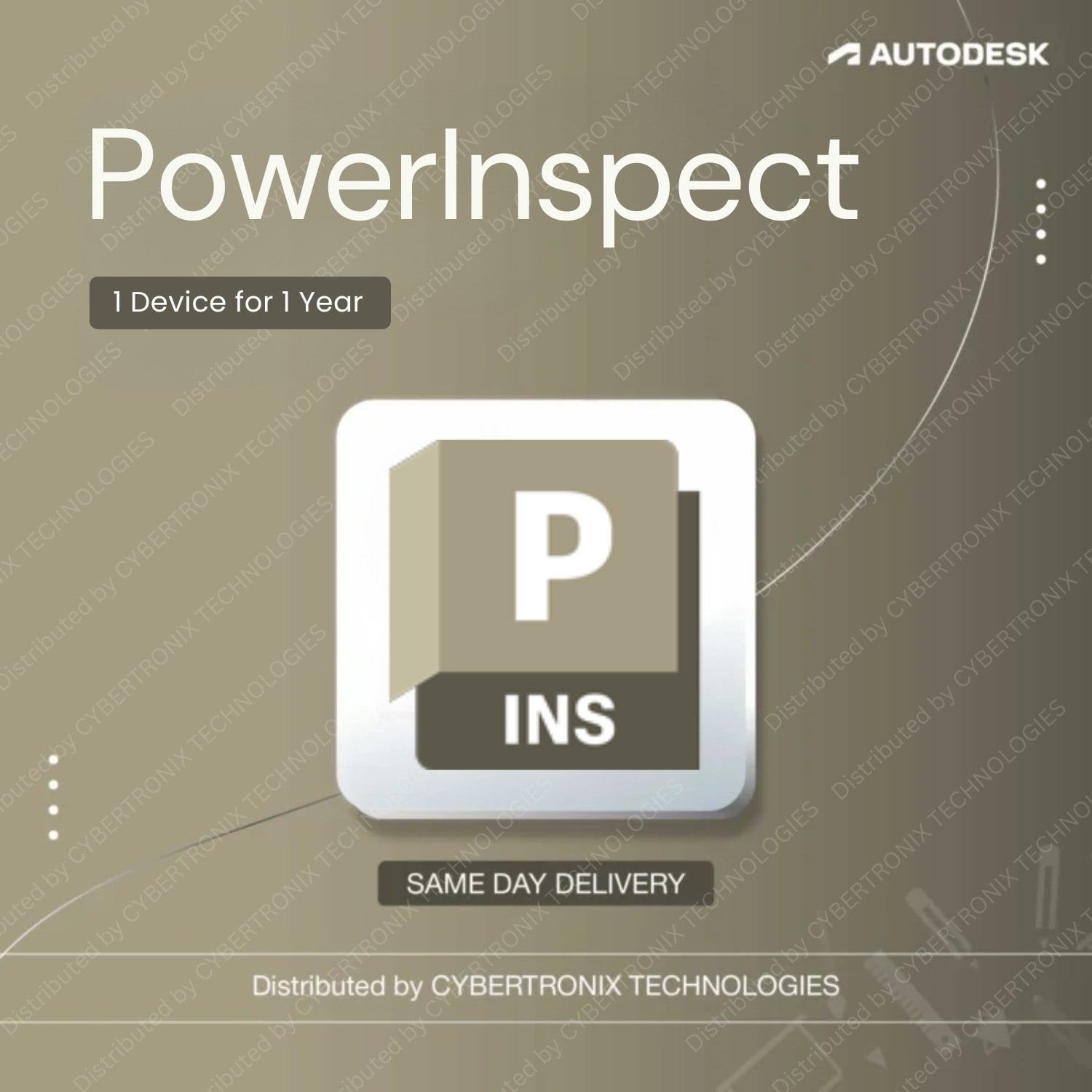 Autodesk PowerInspect | 1 Device for 1 Year | Digital License | SAME DAY DELIVERY