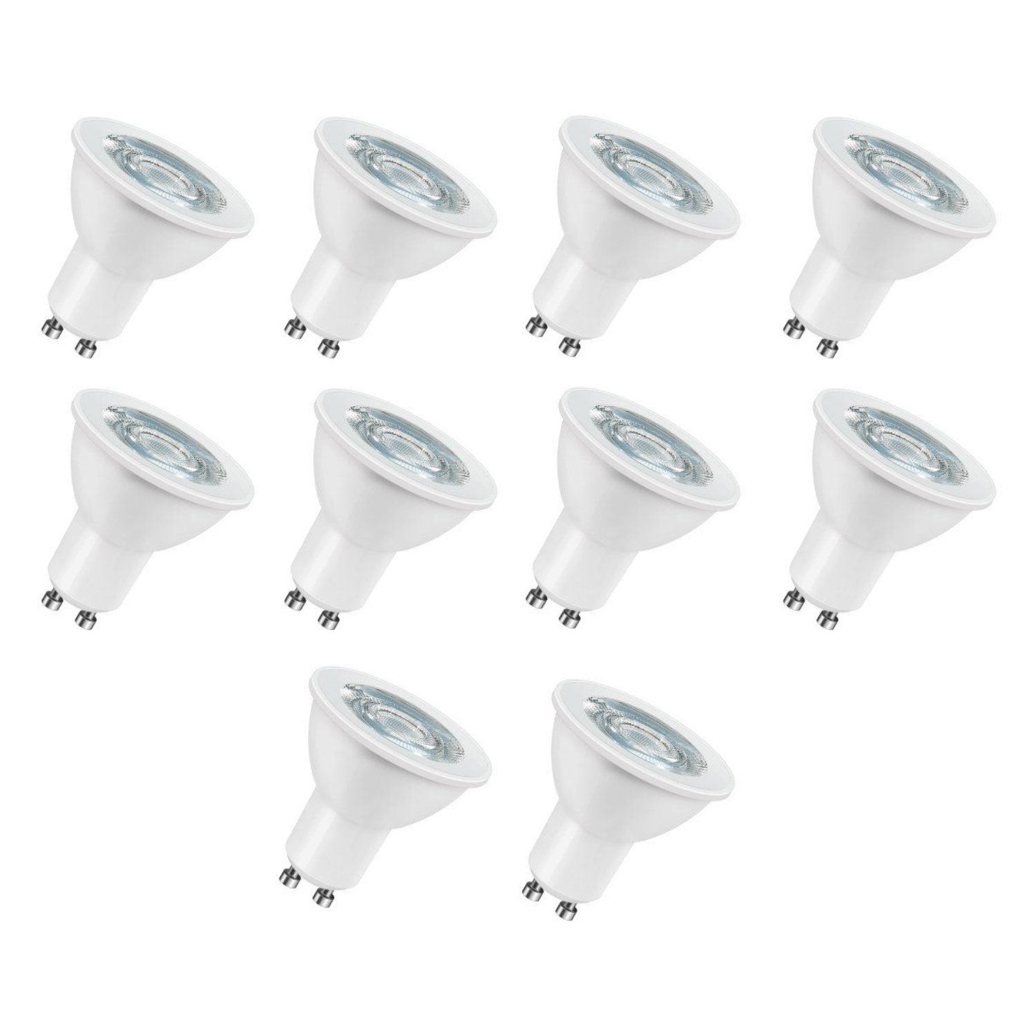 Osram Led Eco PAR16 5W/830 Gu10 Warm White Non-Dimmable Bulb Pack Of 10