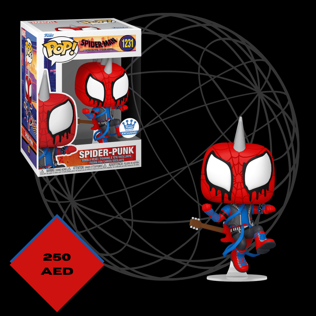 Funko POP! Marvel - Spider Punk Bobble-head Figure #1231
