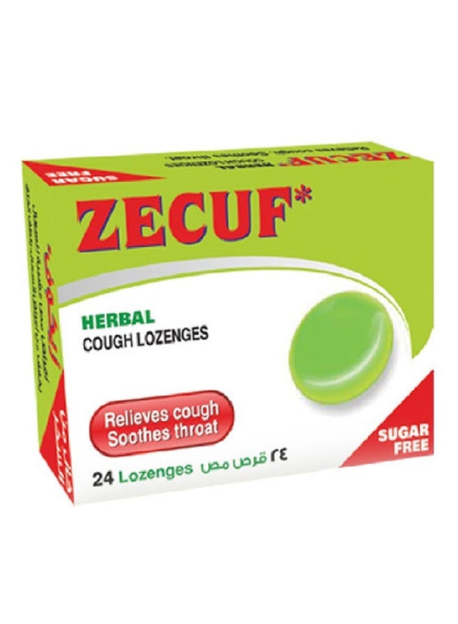 Herbal Cough Lozenges 24s Relieves Cough Soothes Throat