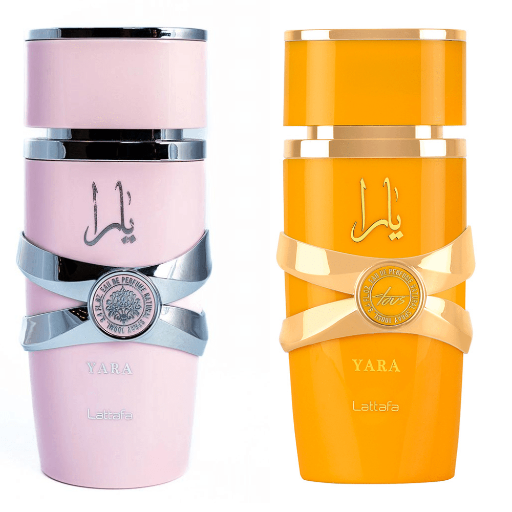 Yara Pink + Yara Tous Gift set Eau De Perfume 100ml each