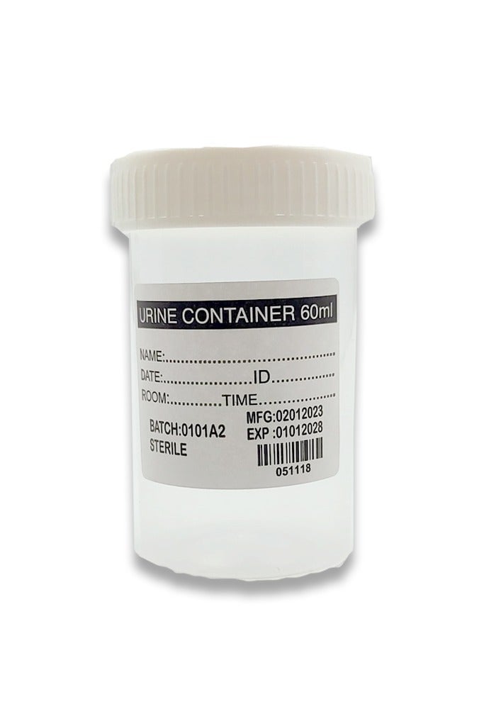 Urine Container Sterile 60Ml