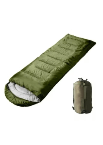 Outdoor Camping Sleeping Bag Hiking Training Lunch Break Duck Down Sleeping Bag Size: 220cm*90cm