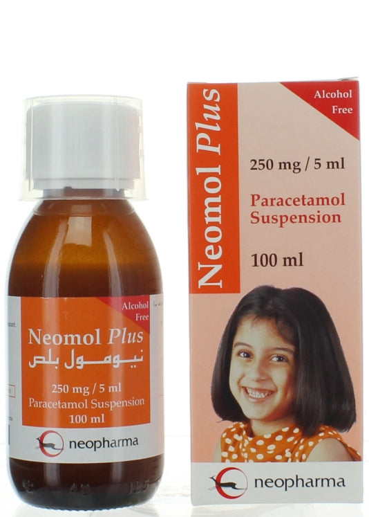 Neomol Plus Susp 250Mg/5Ml 100Ml