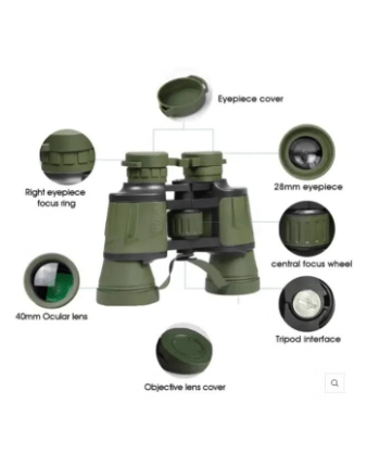 Professional 8x40 Long Range Binoculars For Bird Watching, Hiking, Travel, Sightseeing