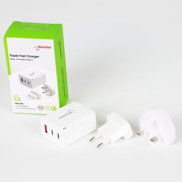 Fast Charger High-Power, Multi-Output Charging Solution for Smartphones, Tablets, and More