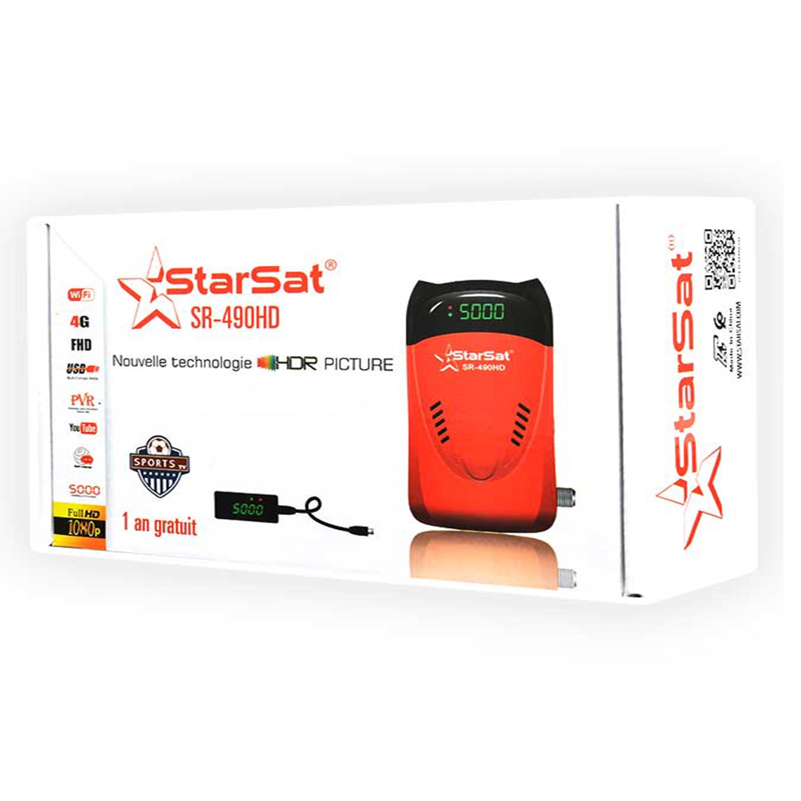 StarSat SR-490HD Full HD Receiver