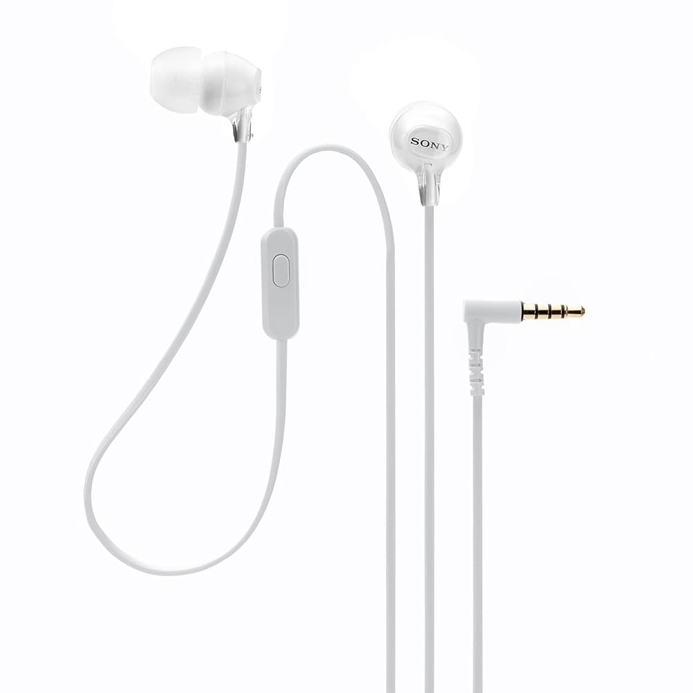 Sony Stereo Headphones MDR-EX15AP WT