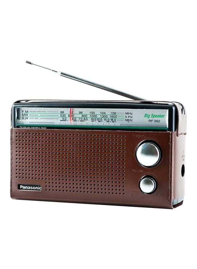 Panasonic 3 Band Portable Radio RF-562DD2 Brown