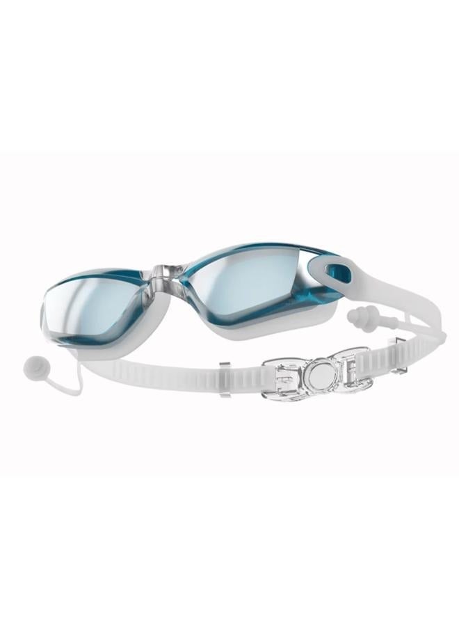Adult Waterproof Anti-fog Glasses PC Swimming Goggles