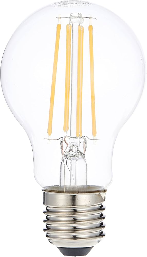 Osram Filament Retrofit Classic 4W LED Bulb, Screw base E27- 827 Warm White Lamp Pack Of 6