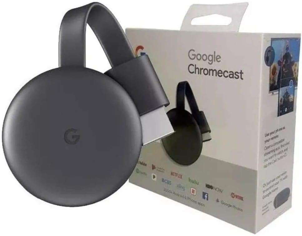 Google 3rd Generation Chromecast (Charcoal)