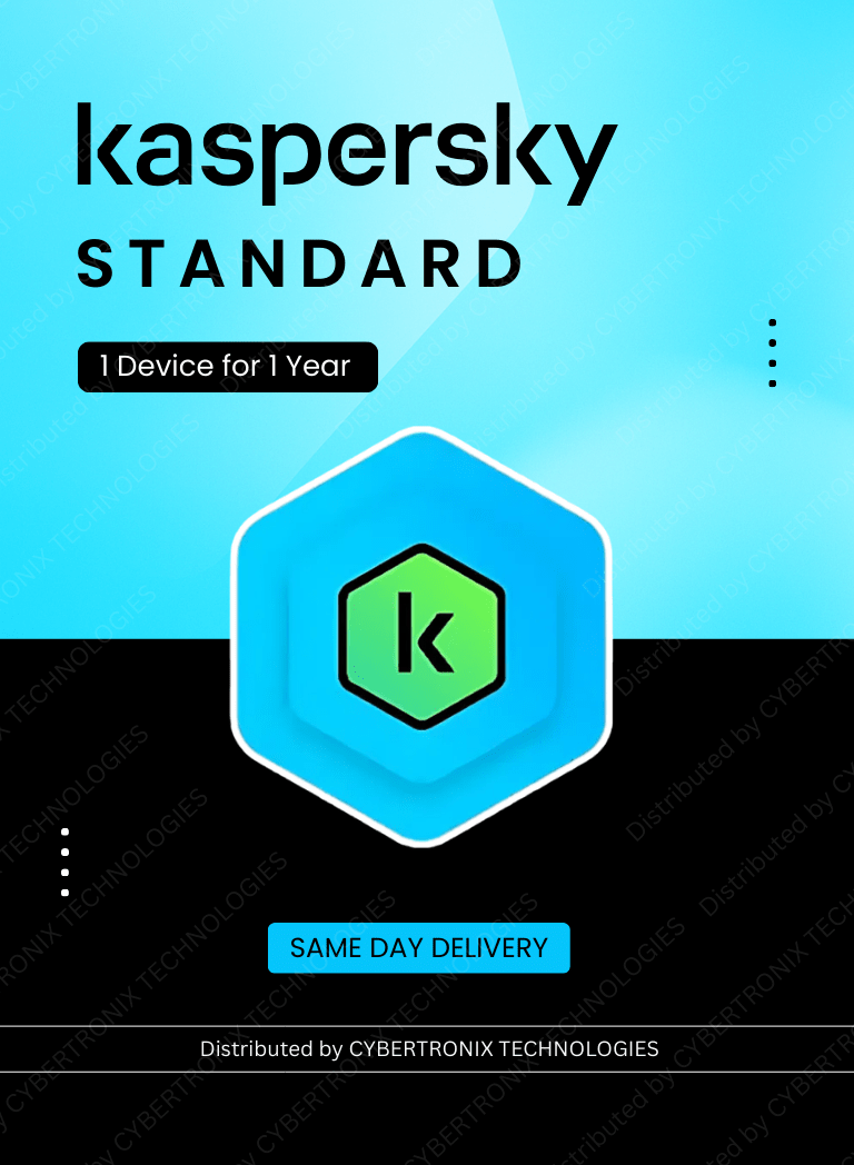 Kaspersky Standard | 3 Devices 1 Year | Digital License | Same Day Delivery