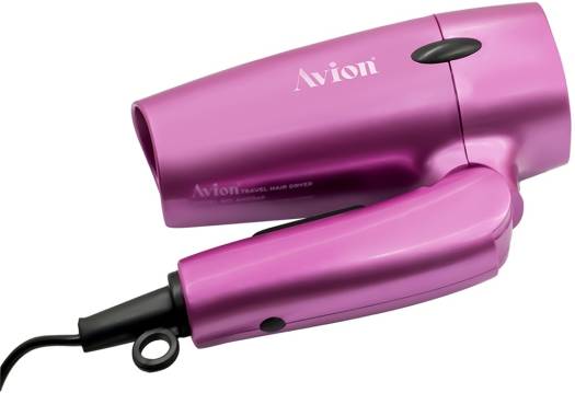 Avion Travel Hair Dryer | Foldable Handle | Narrow Concentrator for Focused Airflow | Quick & Gentle Drying | Easy Handling | 2 Speed Settings,AHD340