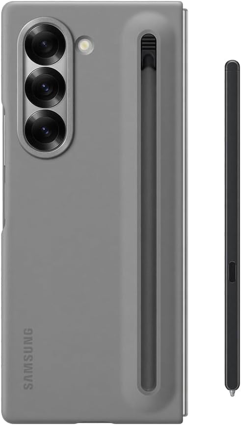 Samsung Galaxy Z Fold6 Silm S Pen Grip Case, Gray