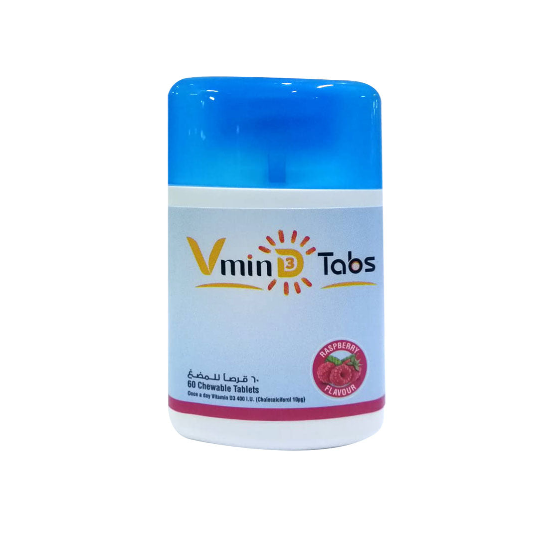 Vmin D3 Chewabale Rasp Tabs 60S